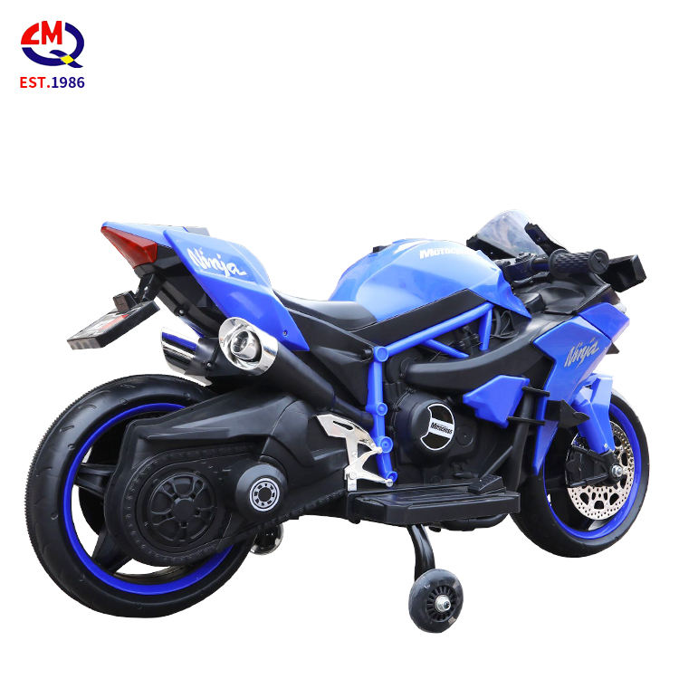 Kids Electric Motorcycle 12v Children Rechargeable Mini Motorbike Kids New Model 3 Wheel Battery Motor With Training Wheels