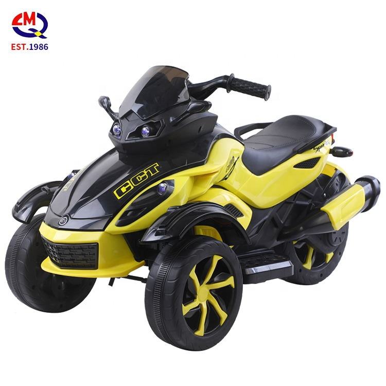 Wholesale Mini 3 Wheels Children Motorbike Cool Kids Electric Motorcycle With Colorful Lights
