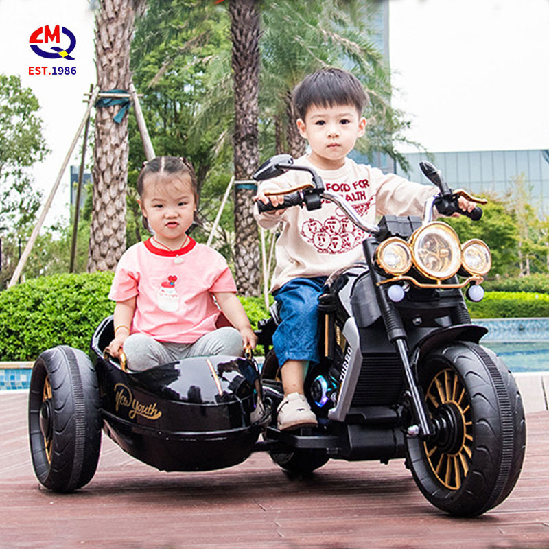 Kids Electric Motorcycle Battery Powered Ride-On Cars for 3-8 Year Old Children
