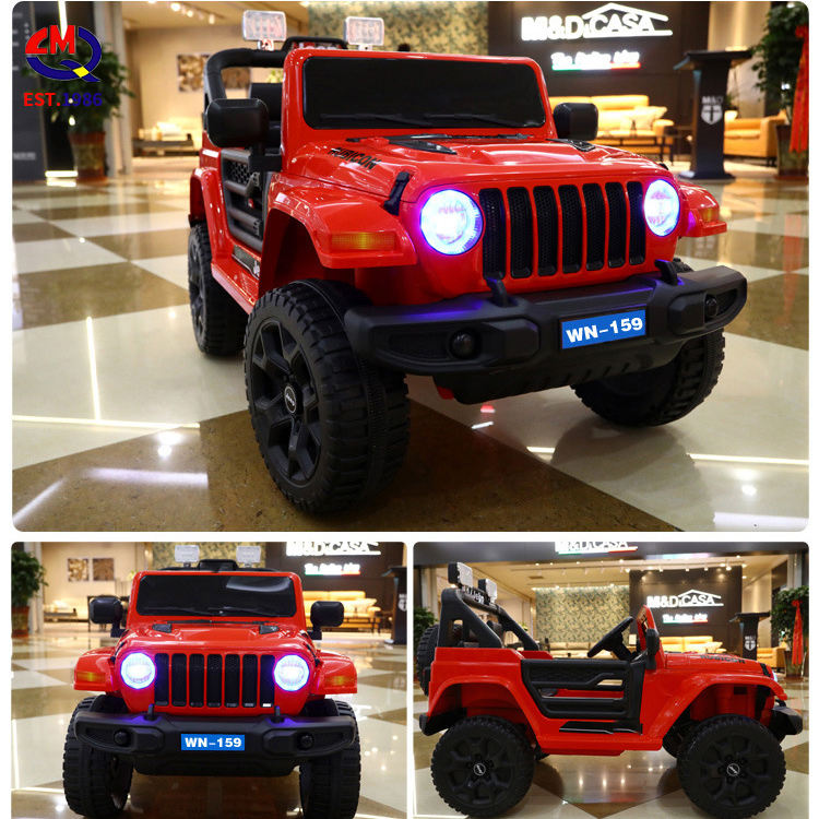 Kids Electric Toy Cars 12v All Wheel Drive Battery Operated Baby Ride on Electrical Toy Car Mp3