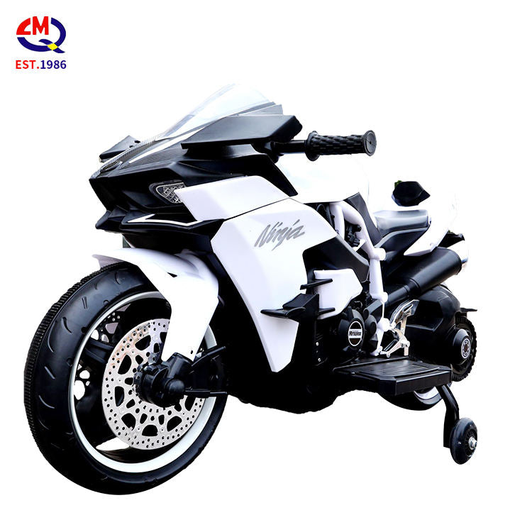 Kids Electric Motorcycle 12v Children Rechargeable Mini Motorbike Kids New Model 3 Wheel Battery Motor With Training Wheels