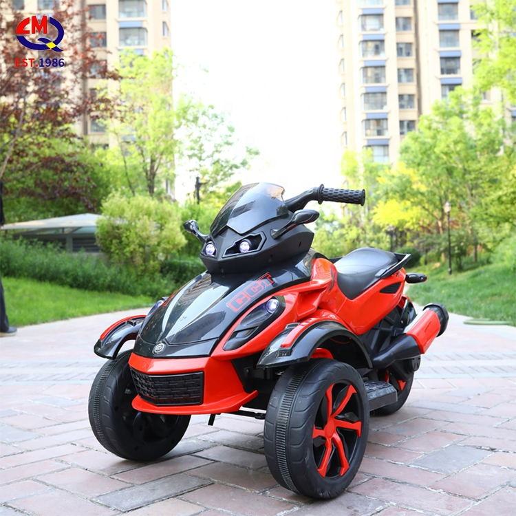 Wholesale Mini 3 Wheels Children Motorbike Cool Kids Electric Motorcycle With Colorful Lights