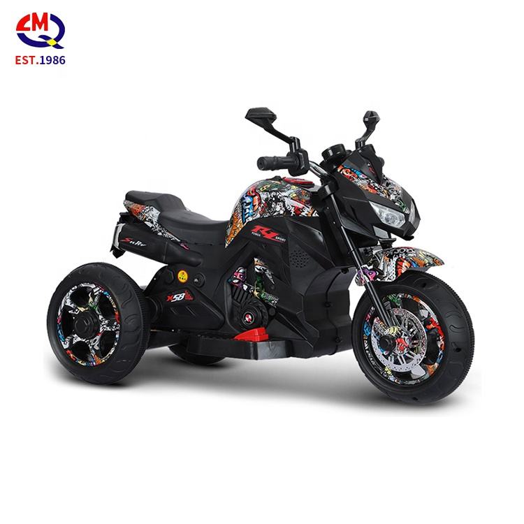 New design children's electric motorcycle kids toy car large electric tricycle child battery motorcycle