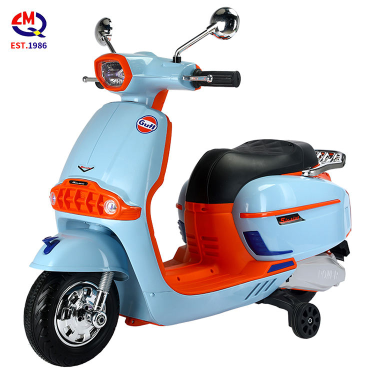 Cheap New Model LED Flashing 2 Wheels With Music Kids Baby Electric Motorcycle For Children