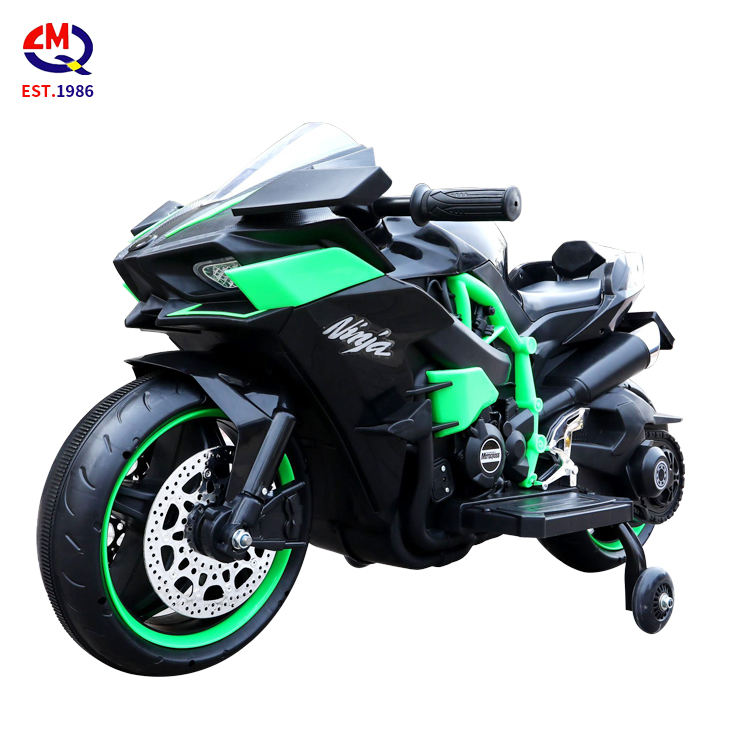 Kids Electric Motorcycle 12v Children Rechargeable Mini Motorbike Kids New Model 3 Wheel Battery Motor With Training Wheels