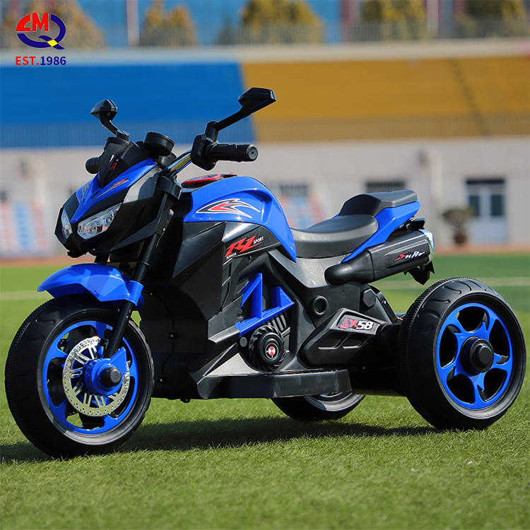 New design children's electric motorcycle kids toy car large electric tricycle child battery motorcycle